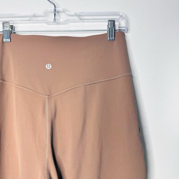 Lululemon Align Wide Leg Super High Rise Crop 23” in Cacao Size 8 - Picture 8 of 9